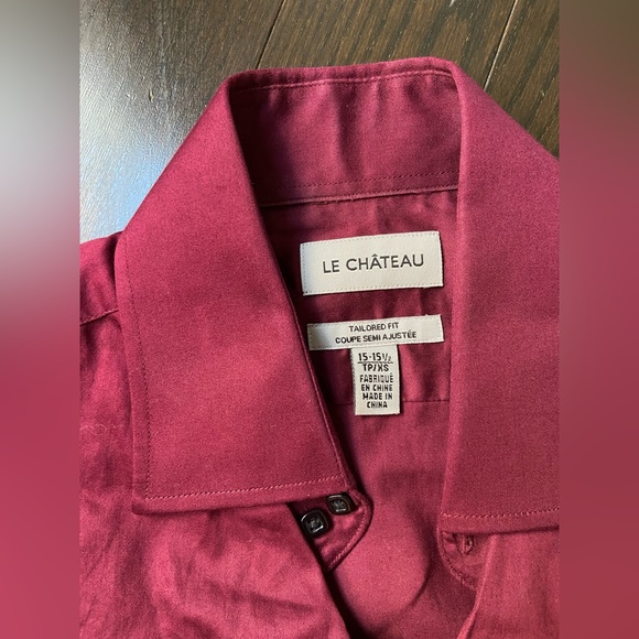 Le Chateau Men Dress Shirt and Tie - Picture 3 of 3